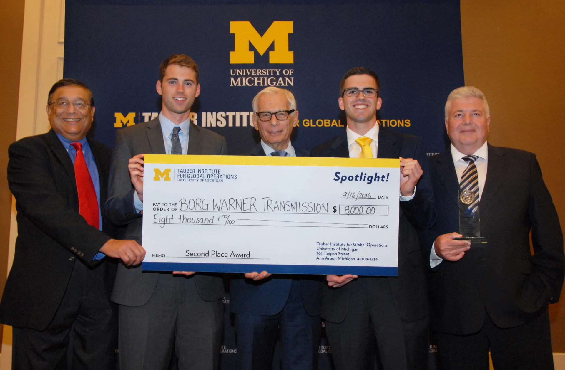 2016 Spotlight! BorgWarner