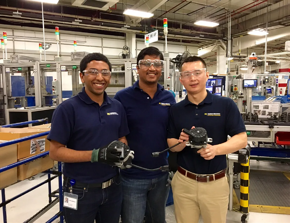 2016 BorgWarner team onsite