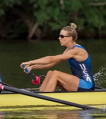 Tauber Institute student Felice Mueller was a member of the US Rowing team.