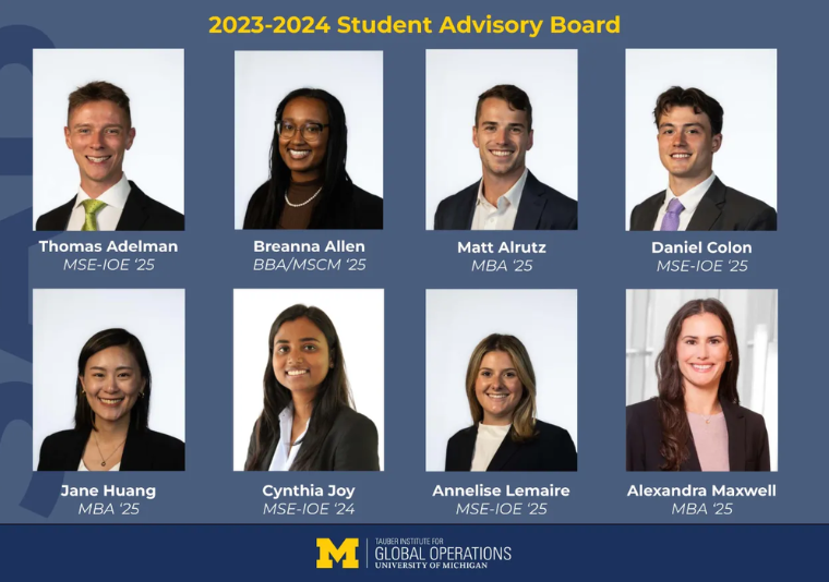 2023-2024 Student Advisory Board