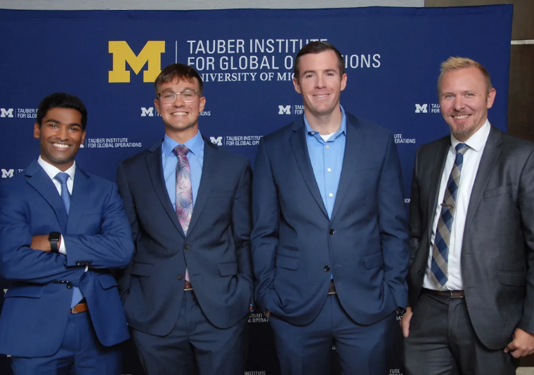 Tauber students at 2023’s Mayo Clinic Supply Chain