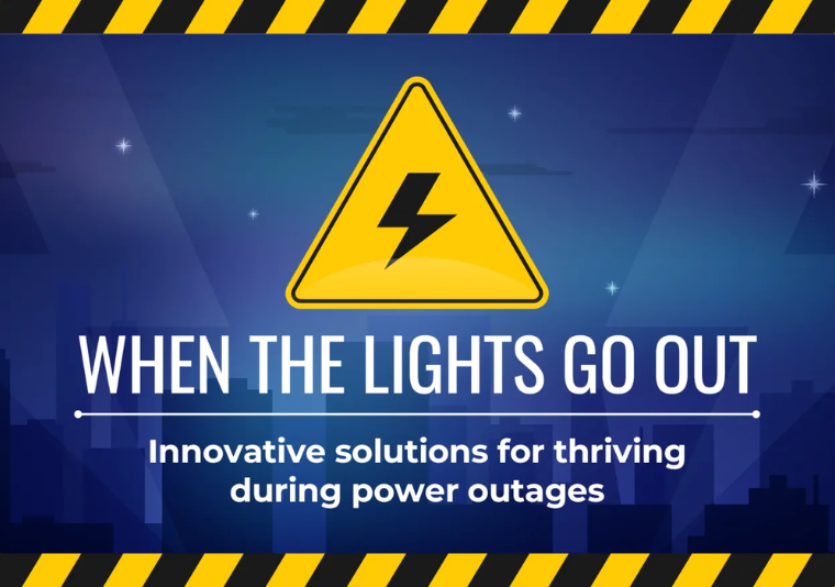 When the lights go out graphic