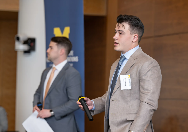 Danny speaking at the 2025 Global Operations Conference