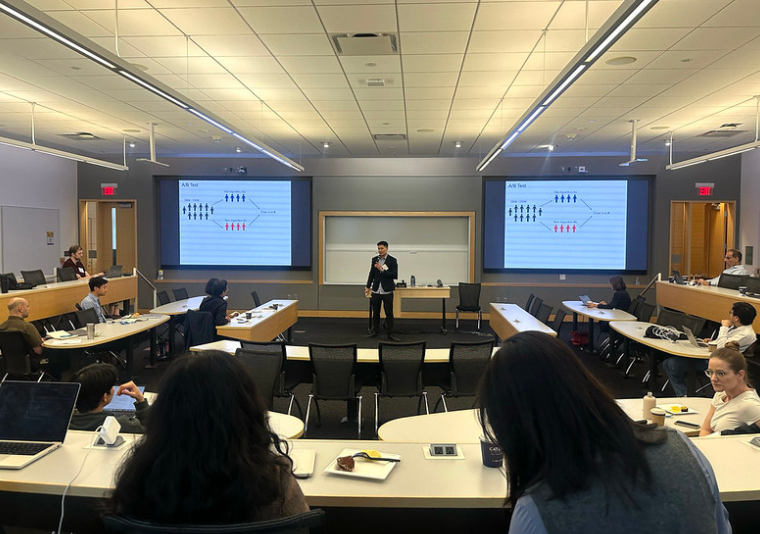 Presenting at the Tauber Symposium