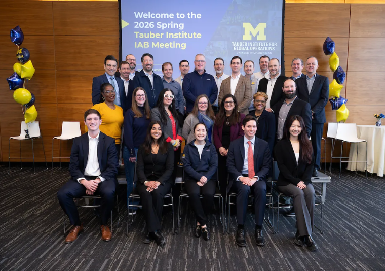 Group of people at 2026 Spring Tauber Institute IAB Meeting