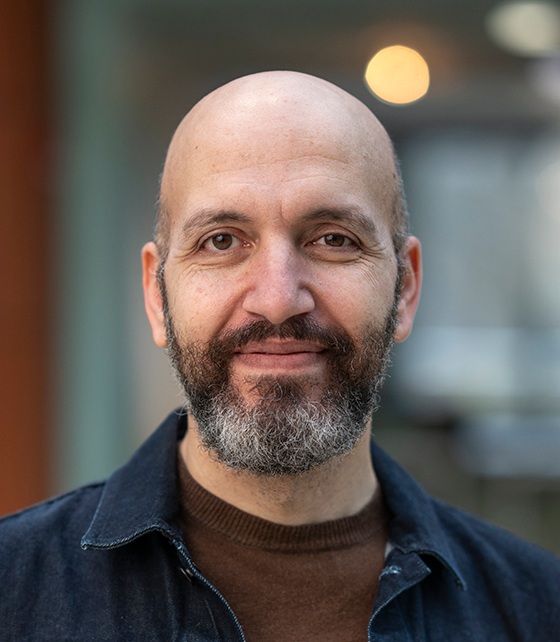 Portrait of Tauber faculty advisor Mohamed Mostagir
