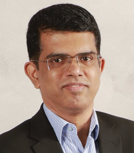 Portrait of Kandasamy Subaramanian