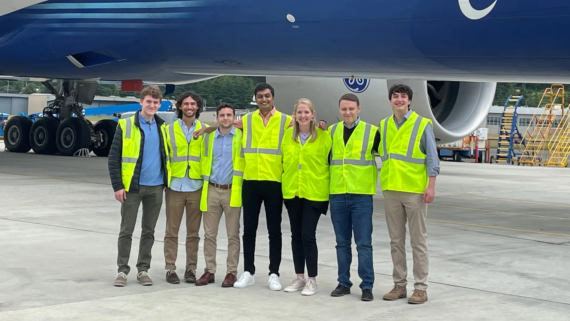 2022 Tauber Team Boeing 767 with other Seattle area Boeing teams